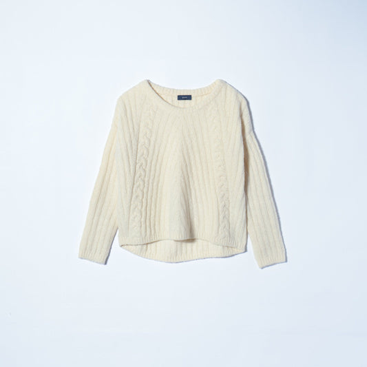 BOUCLE CABLE CROPED P.O
