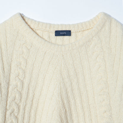 BOUCLE CABLE CROPED P.O