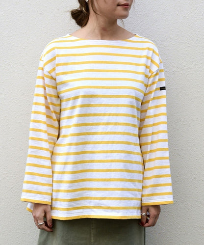 【SHIPS any別注】Le minor: ボーダー ロングスリーブ カットソー