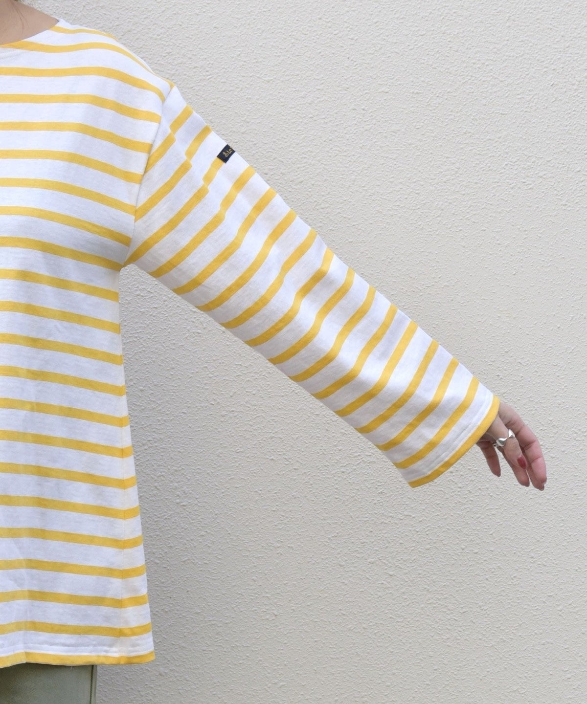 【SHIPS any別注】Le minor: ボーダー ロングスリーブ カットソー