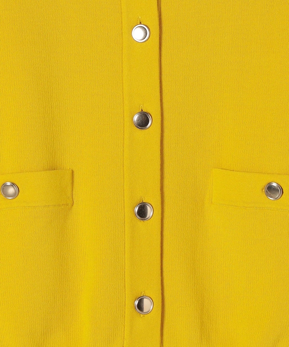 〈手洗い可能〉ラインクルーネックカーディガン