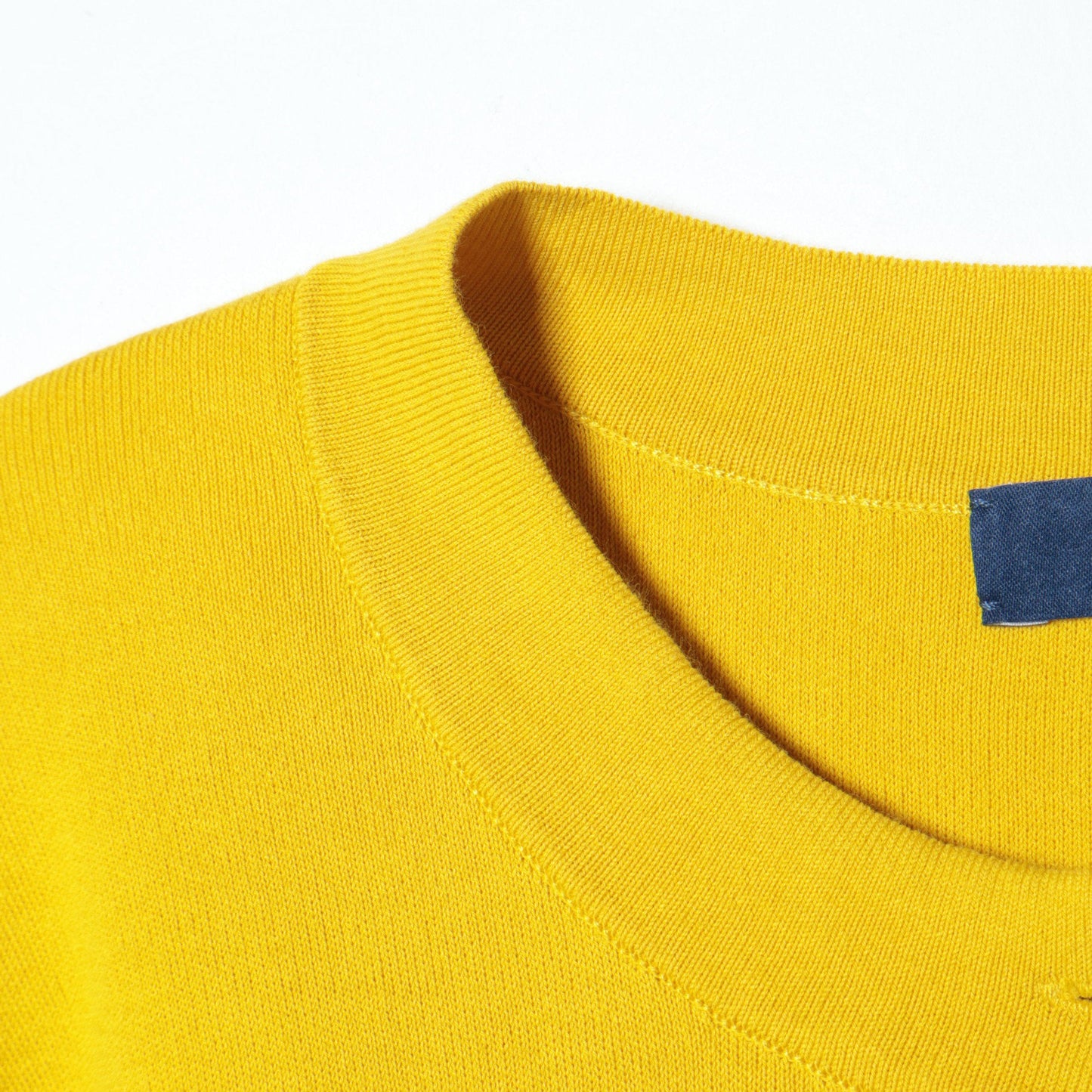 〈手洗い可能〉ラインクルーネックカーディガン