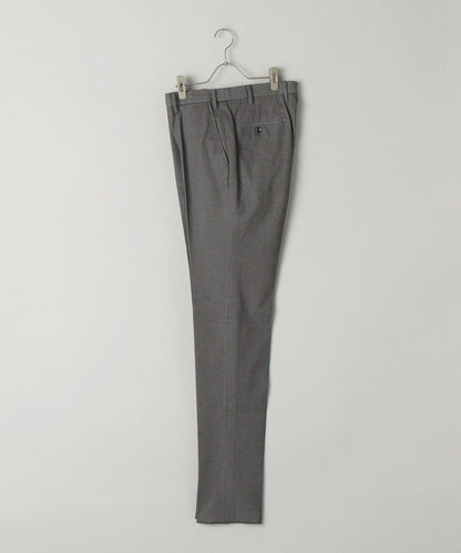 SHIPS:【ウエストアジャスト機能付き】 コットンポリエステル ジャージ ドビー スラックス