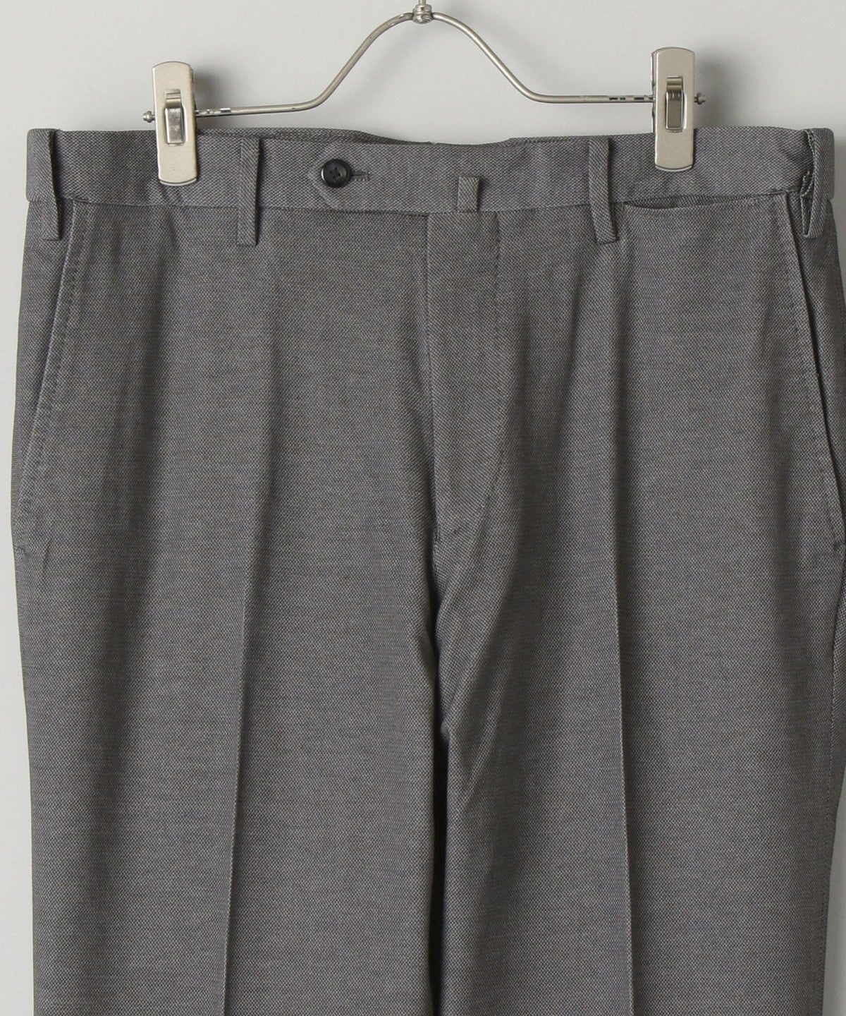 SHIPS:【ウエストアジャスト機能付き】 コットンポリエステル ジャージ ドビー スラックス