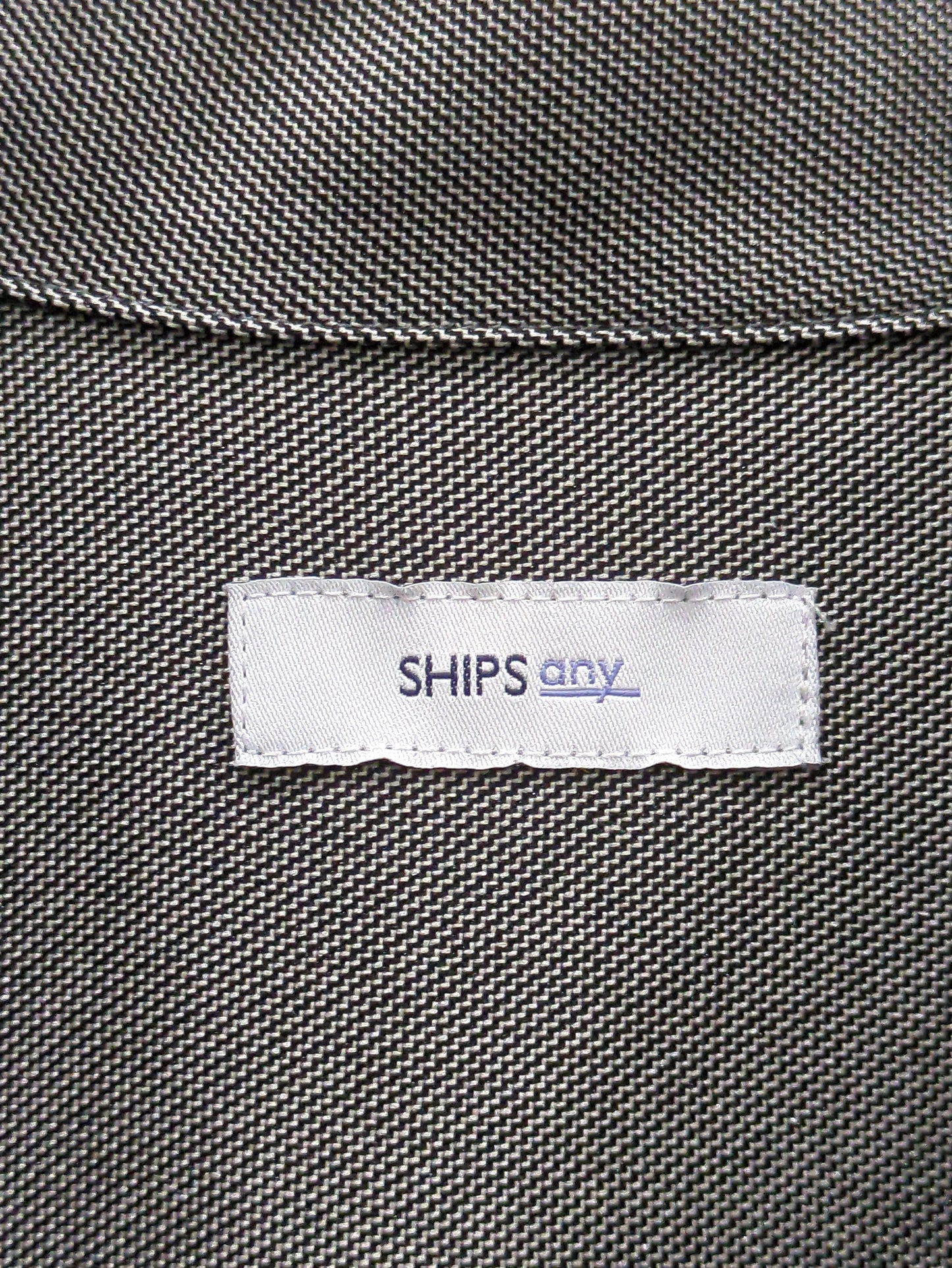 【WEB限定】SHIPS any:〈洗濯機可能〉シャーク フラットカラー パフスリーブ ワンピース