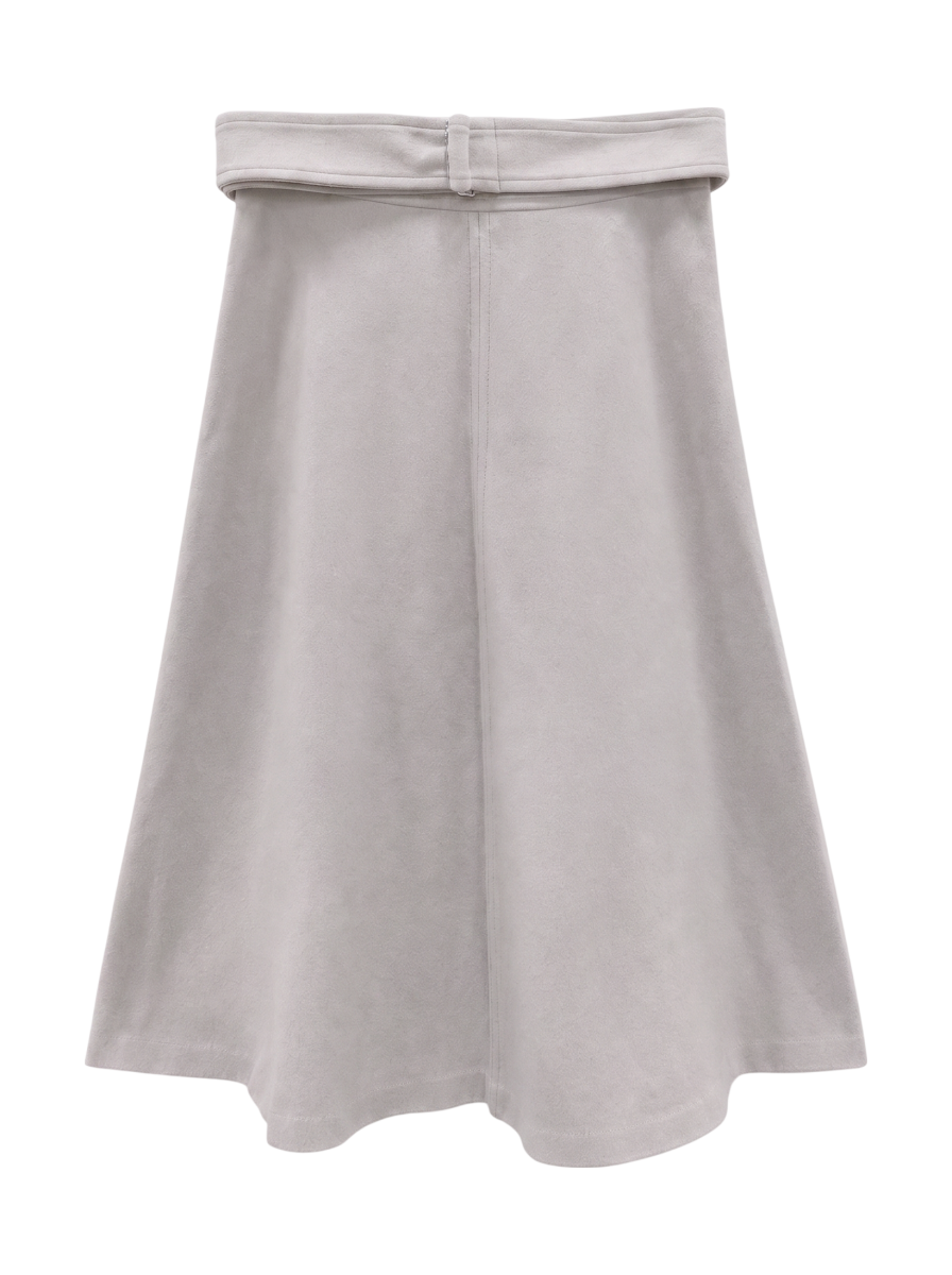 3340WC:HIGHT WAIST BELTED SK