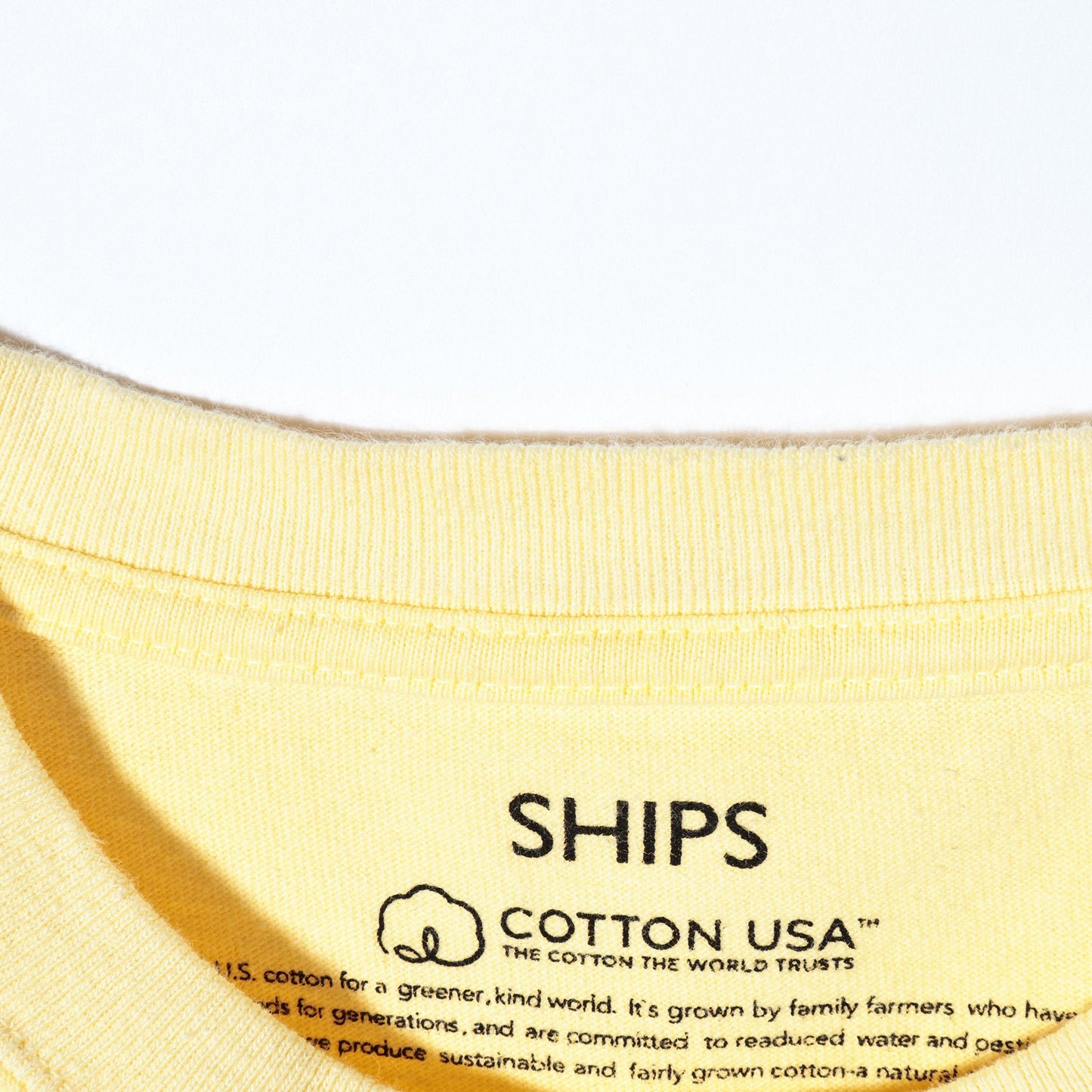 SHIPS: COTTON USA ポケット Tシャツ