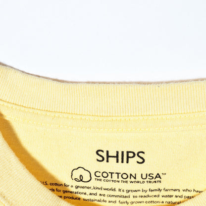 SHIPS: COTTON USA ポケット Tシャツ