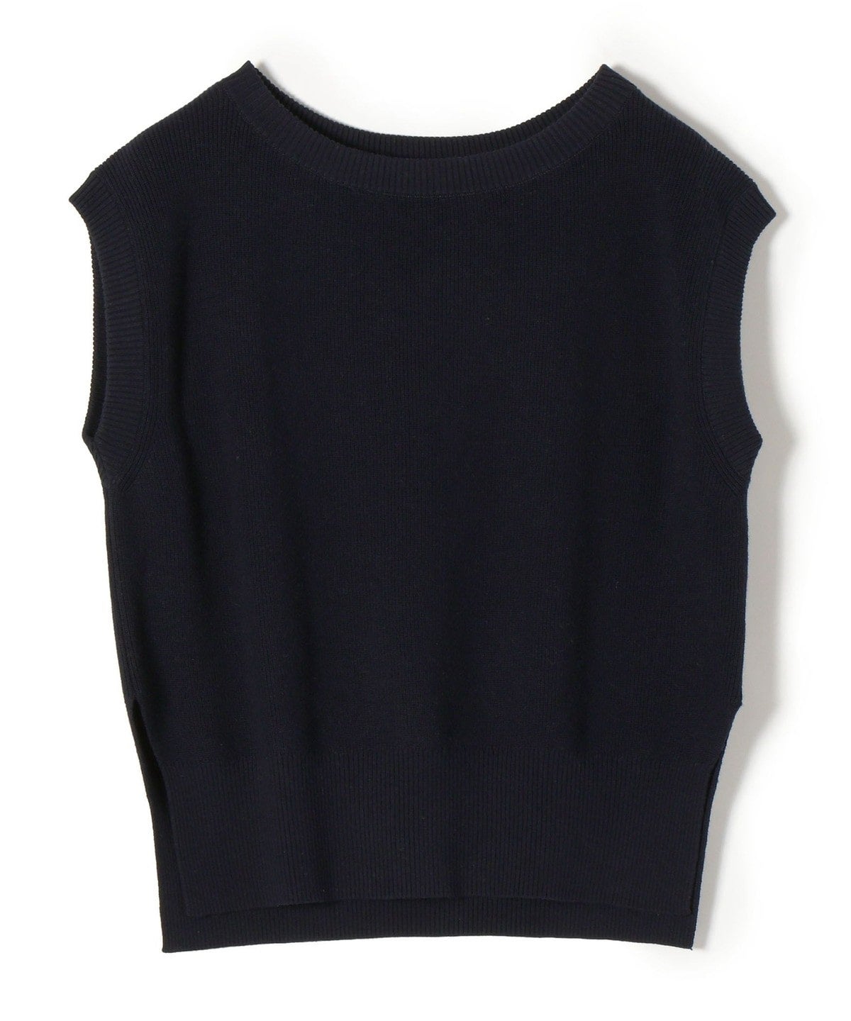 〈手洗い可能〉コットンカシミヤ ニットベスト