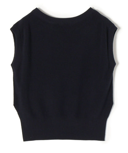 〈手洗い可能〉コットンカシミヤ ニットベスト