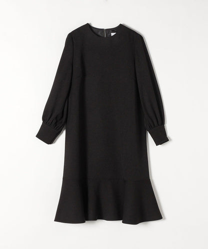 SHIPS any:〈ウォッシャブル〉ペプラム ヘム ミニ ワンピース