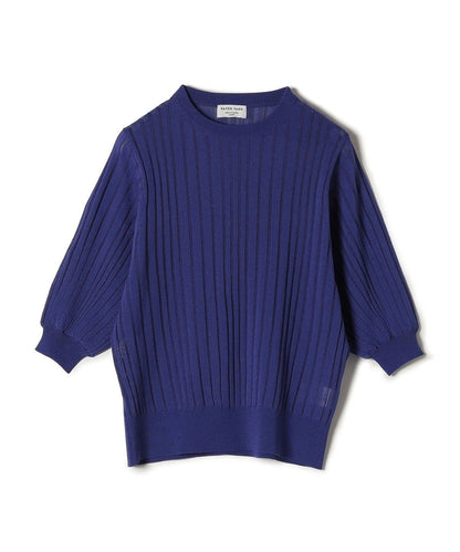 〈手洗い可能〉 ペーパーポリ シアー クルーネック プルオーバー