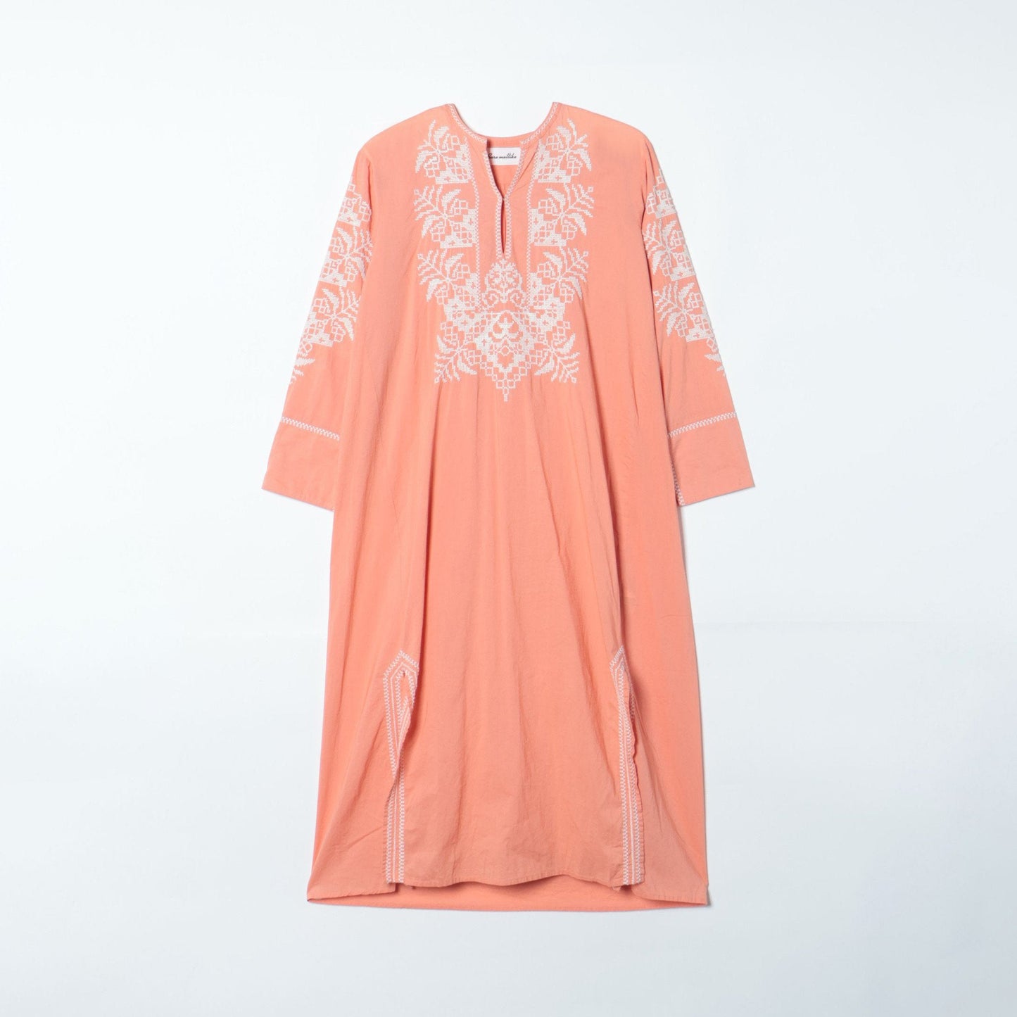 SARA MALLIKA:VOIL EMB KAFTAN