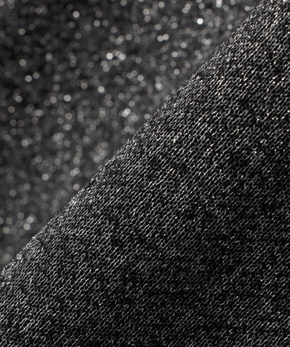 SHIPS any:〈手洗い可能〉ラメ 裏毛 クルーネック スウェット