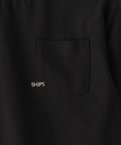 【WEB限定】SHIPS KIDS:100〜160cm / ＜家族おそろい＞SHIPS マイクロロゴ ロングスリーブ TEE