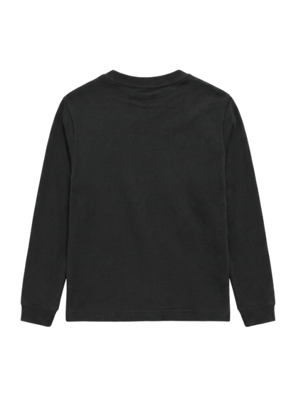 【WEB限定】SHIPS KIDS:100〜160cm / ＜家族おそろい＞SHIPS マイクロロゴ ロングスリーブ TEE