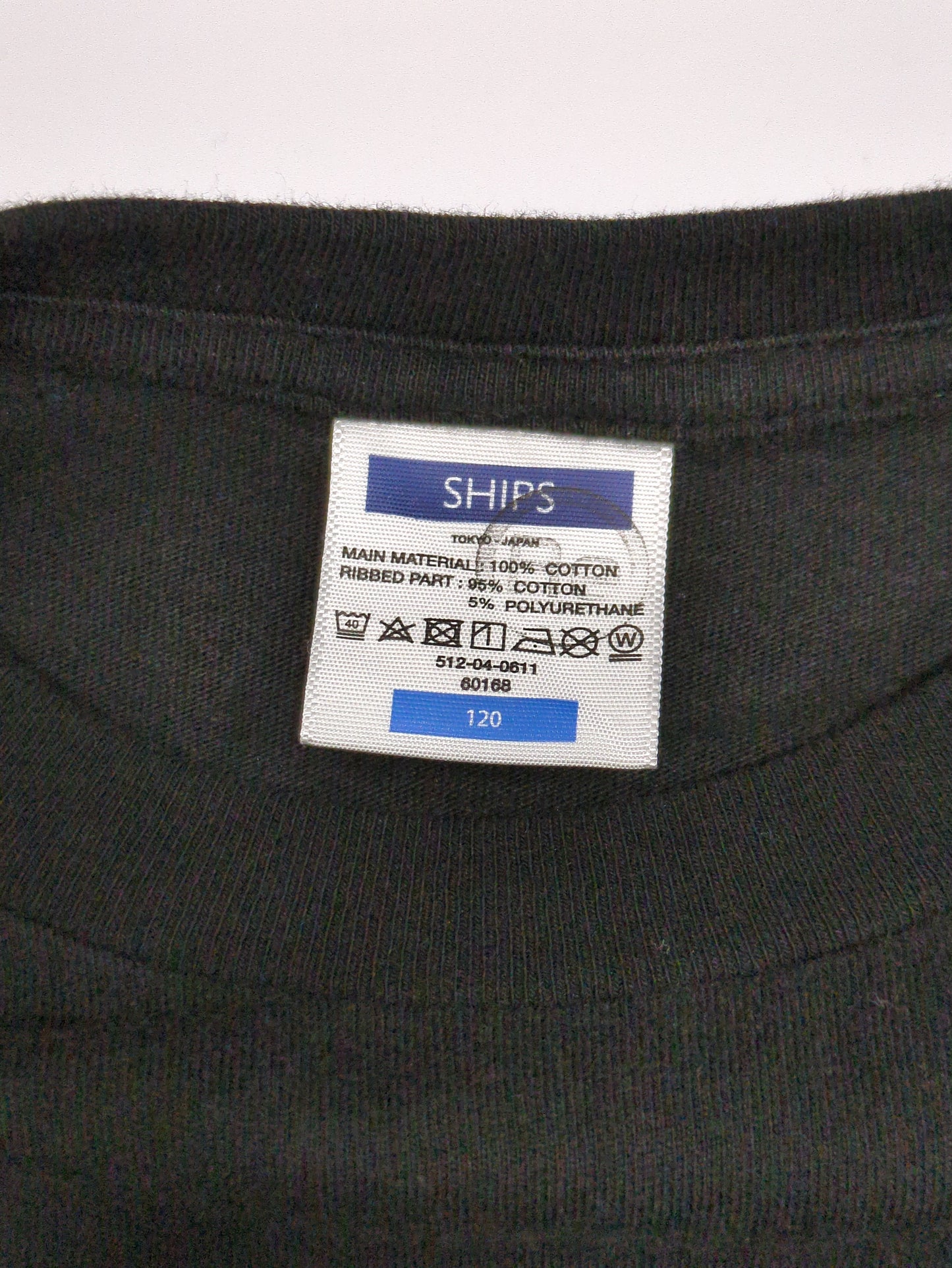 【WEB限定】SHIPS KIDS:100〜160cm / ＜家族おそろい＞SHIPS マイクロロゴ ロングスリーブ TEE