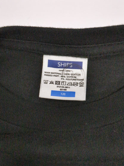 【WEB限定】SHIPS KIDS:100〜160cm / ＜家族おそろい＞SHIPS マイクロロゴ ロングスリーブ TEE