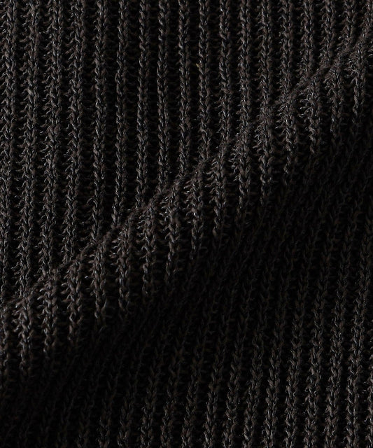 〈手洗い可能〉ペーパー コットン ポケット カーディガン