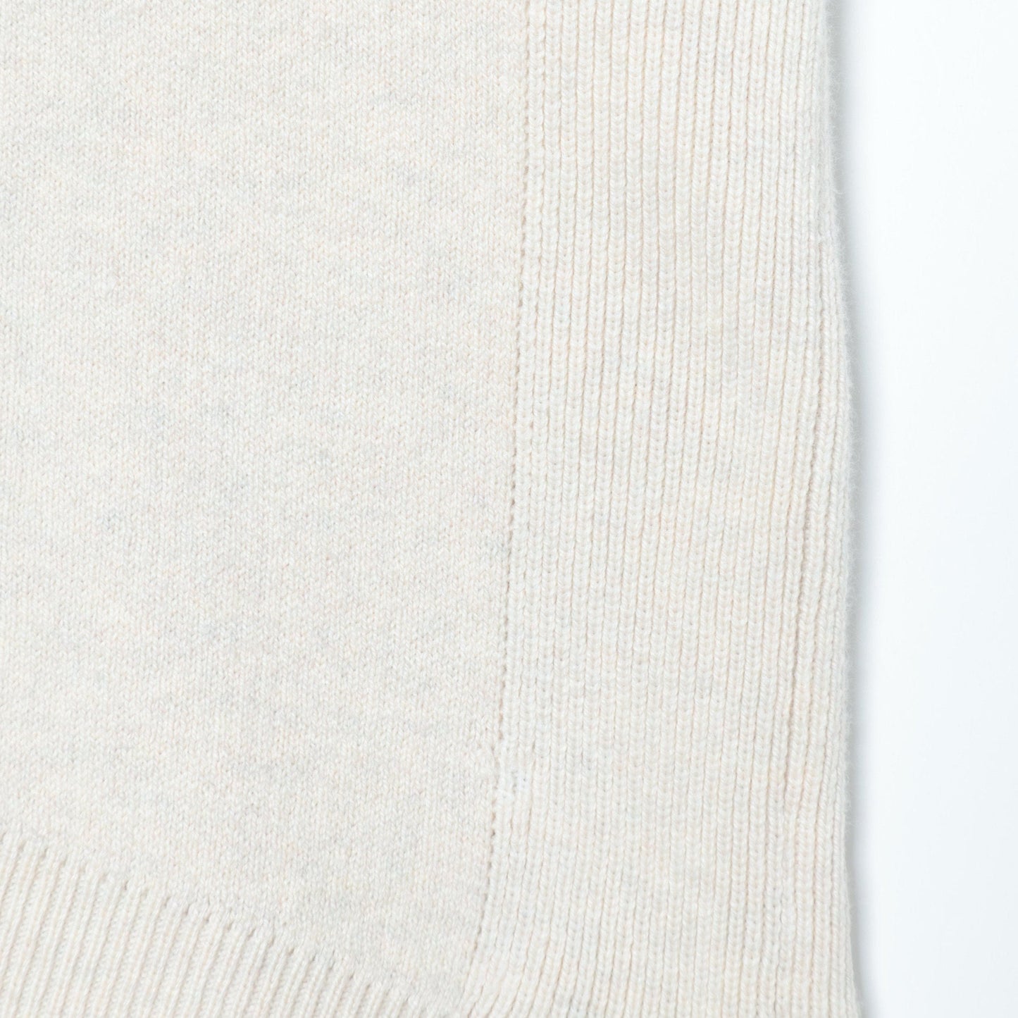 〈手洗い可能〉ジャカード ロゴ ニット ベスト 24SS