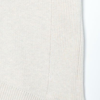 〈手洗い可能〉ジャカード ロゴ ニット ベスト 24SS