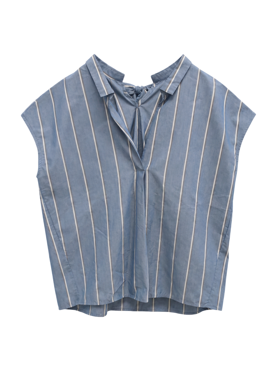 SHIPS:BACK RIBBON SH/SL BL(STR)