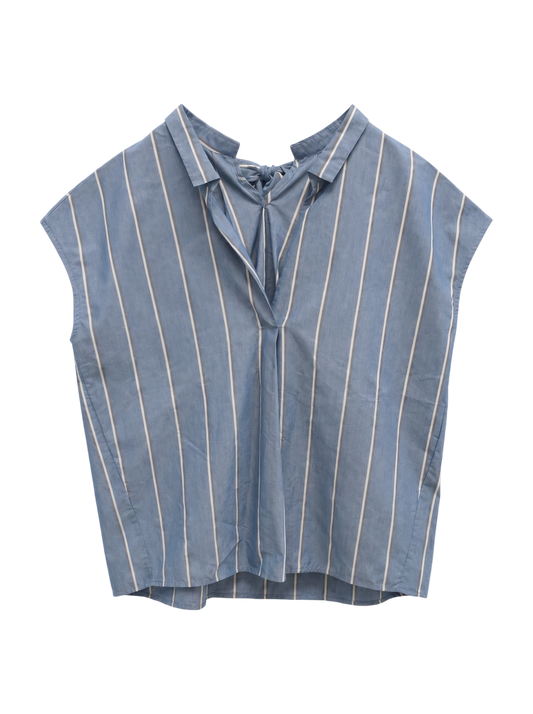 SHIPS:BACK RIBBON SH/SL BL(STR)