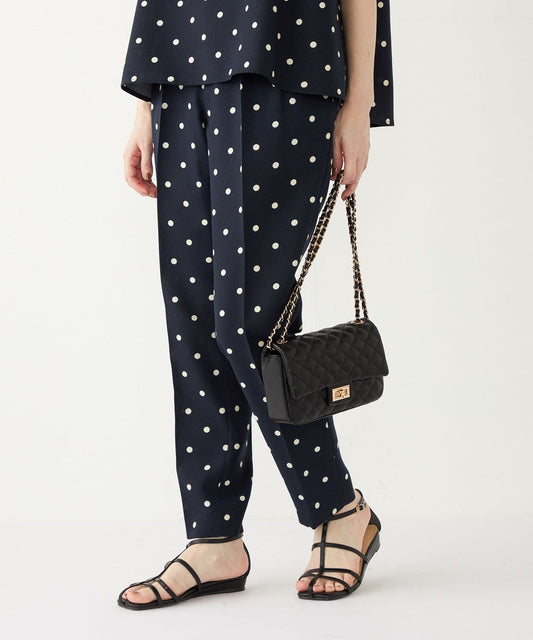 SHIPS Colors:〈洗濯機可能〉オックス ドット プリント パンツ