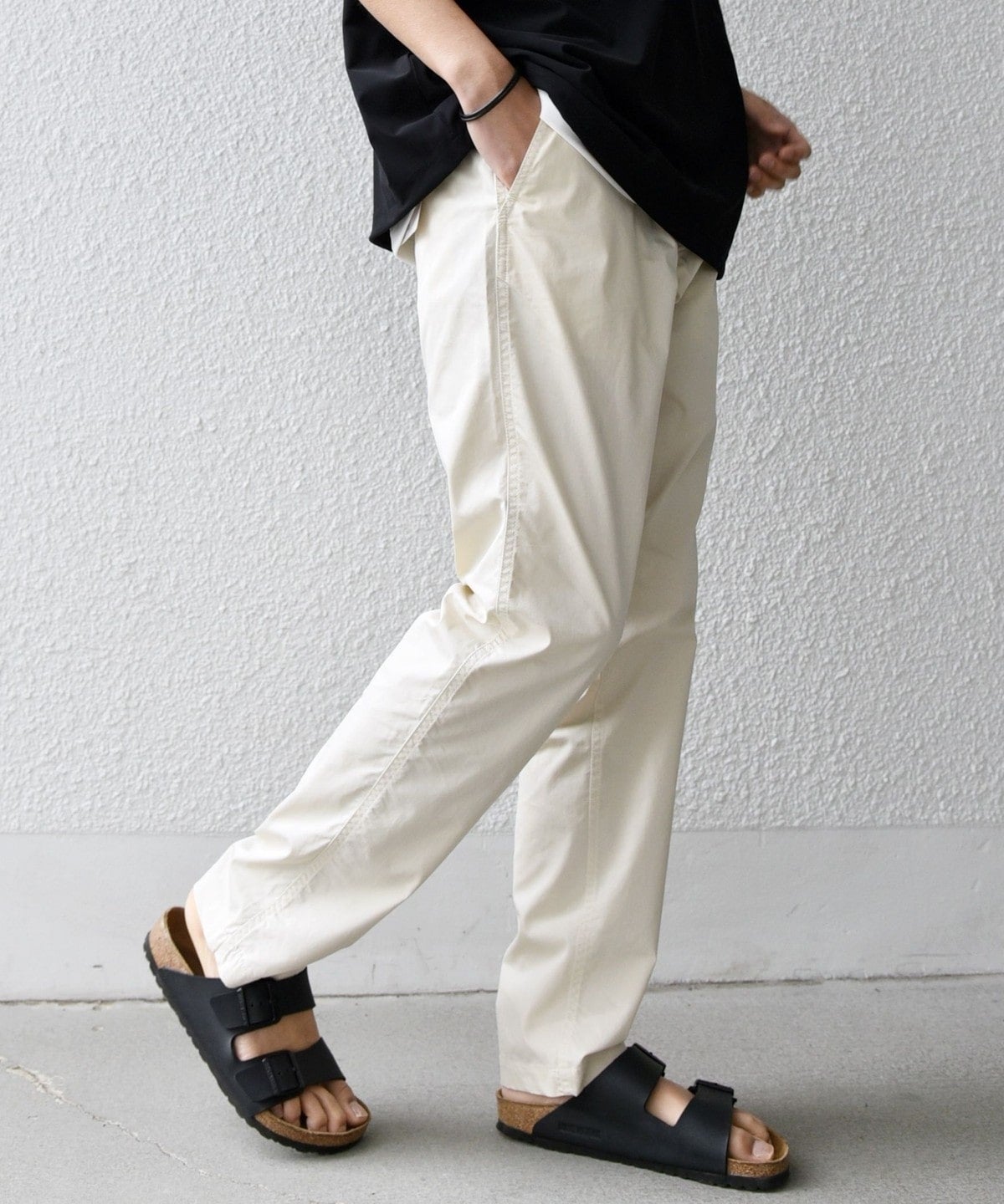 SHIPS any: スリム テーパード ライト チノ パンツ 25SS