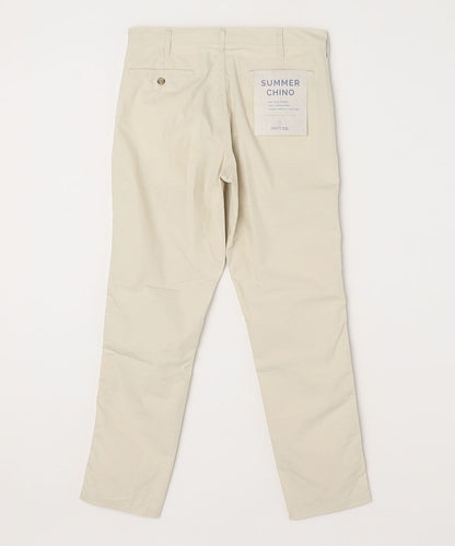 SHIPS any: スリム テーパード ライト チノ パンツ 25SS