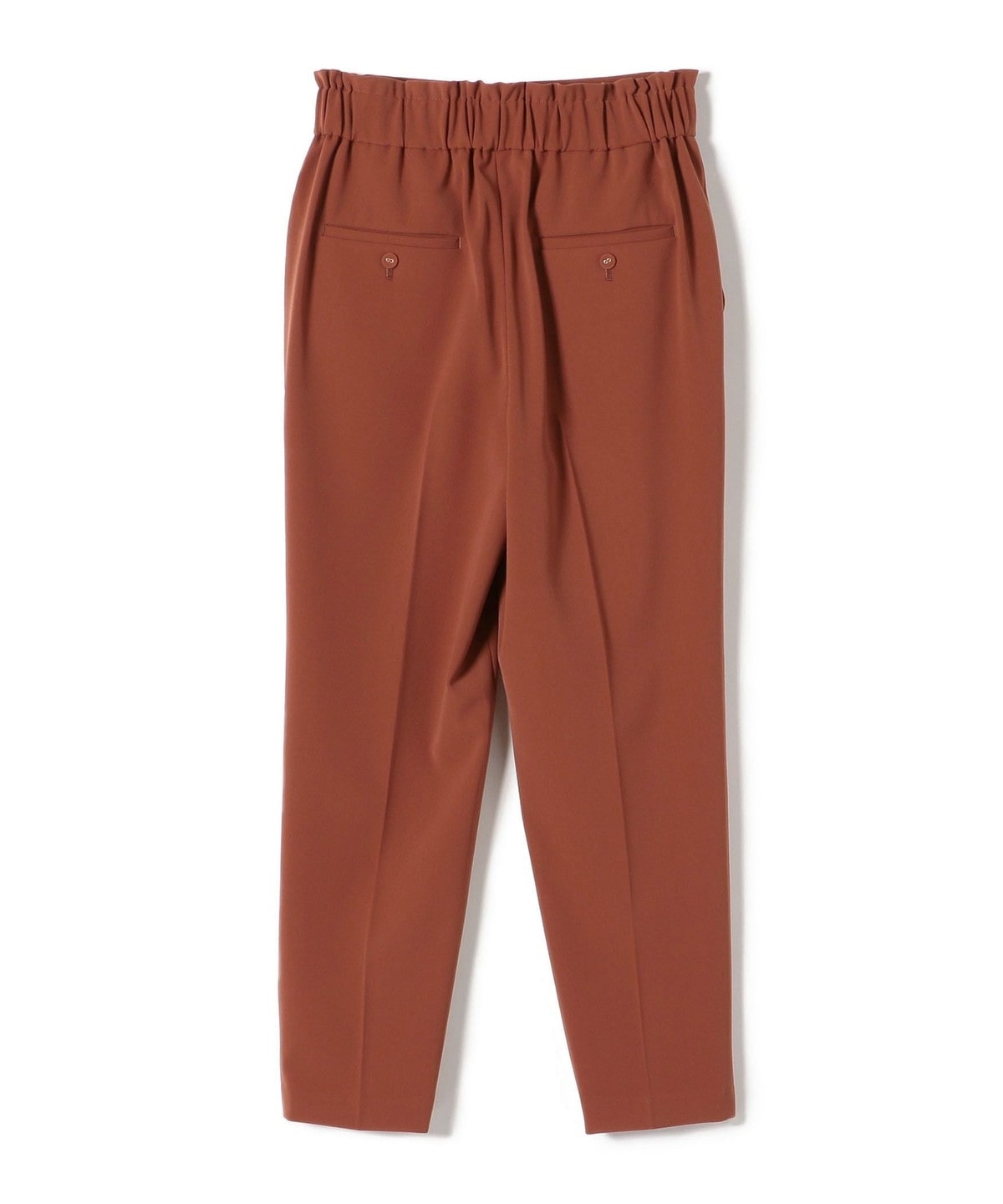 〈手洗い可能〉ウォッシャブル9分丈テーパードパンツ