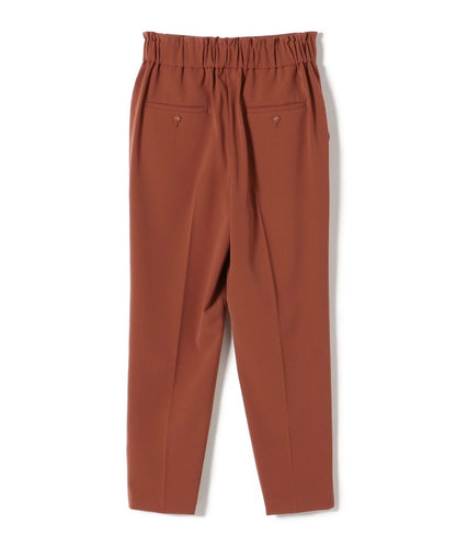 〈手洗い可能〉ウォッシャブル9分丈テーパードパンツ