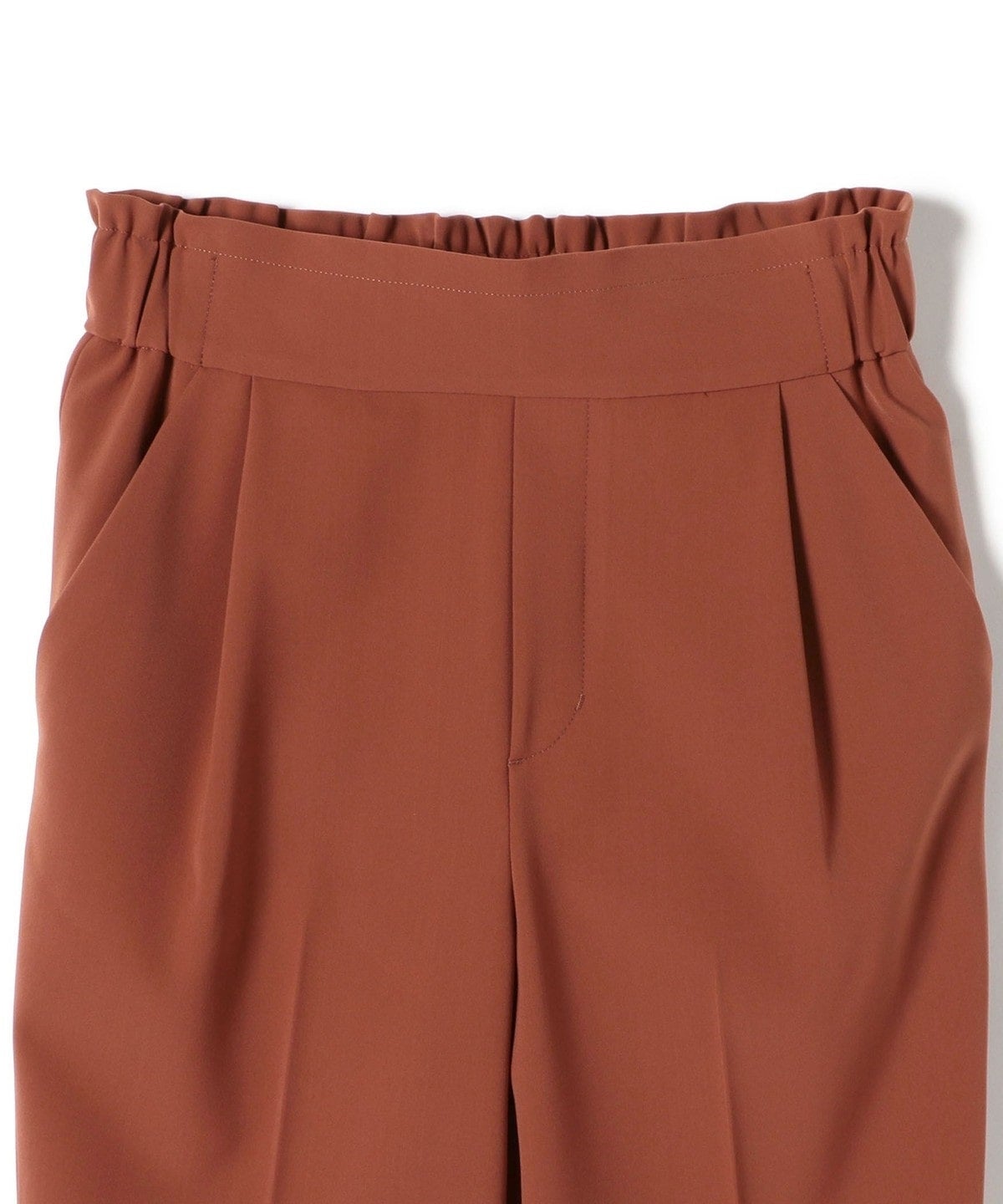 〈手洗い可能〉ウォッシャブル9分丈テーパードパンツ