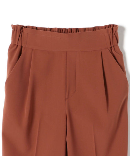 〈手洗い可能〉ウォッシャブル9分丈テーパードパンツ