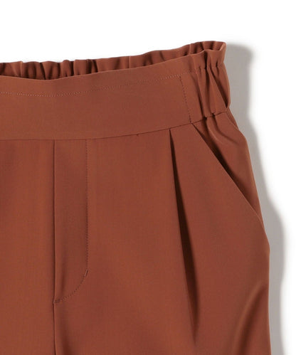 〈手洗い可能〉ウォッシャブル9分丈テーパードパンツ