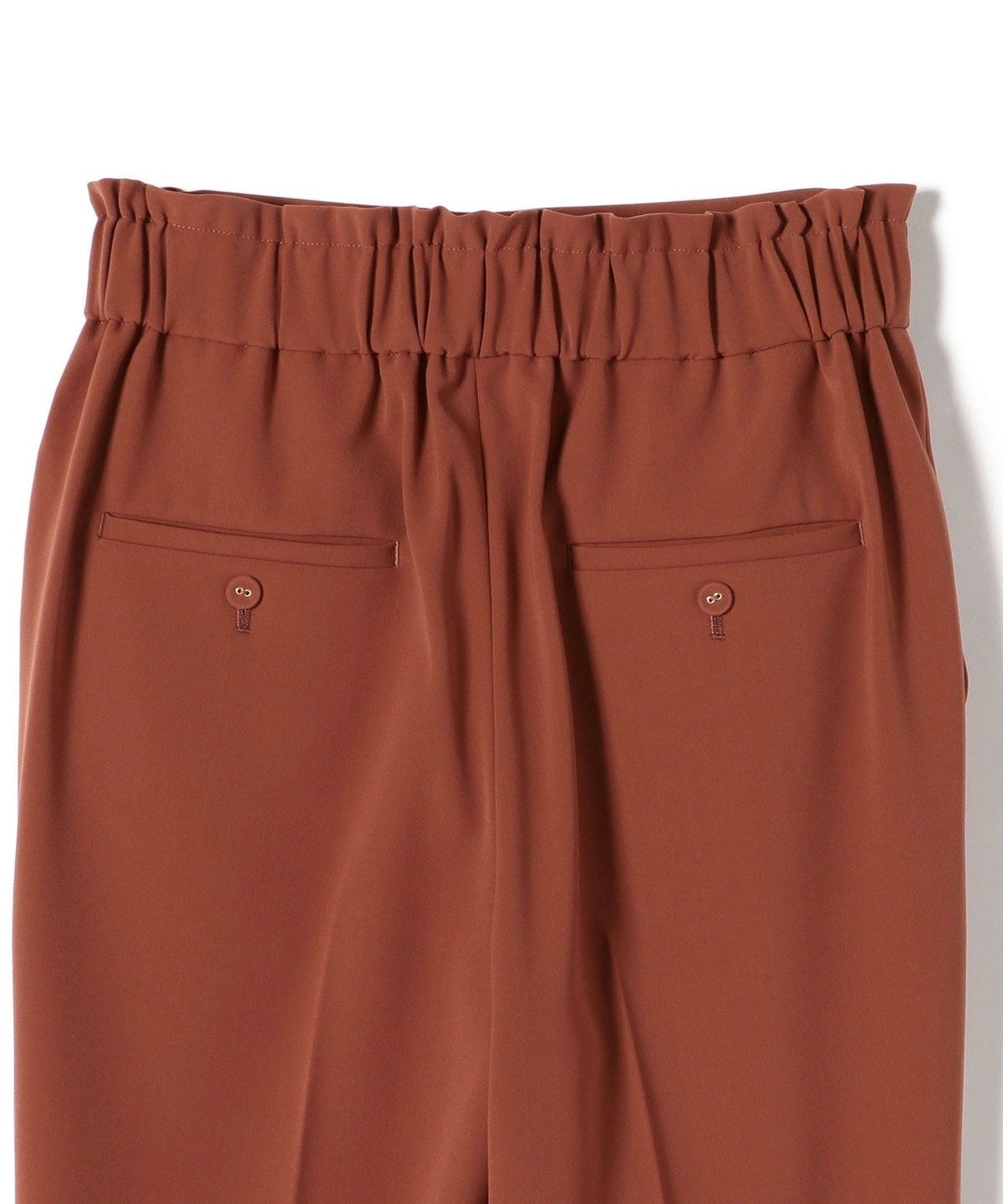 〈手洗い可能〉ウォッシャブル9分丈テーパードパンツ