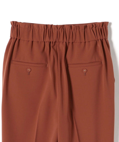 〈手洗い可能〉ウォッシャブル9分丈テーパードパンツ