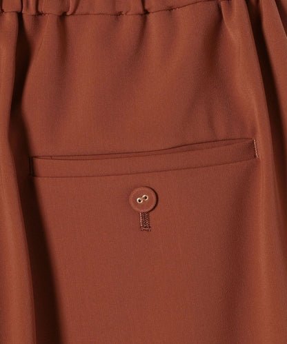 〈手洗い可能〉ウォッシャブル9分丈テーパードパンツ