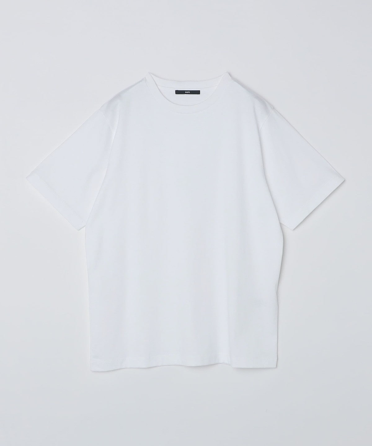 SHIPS:〈抗菌加工〉コットン クルーネック Tシャツ