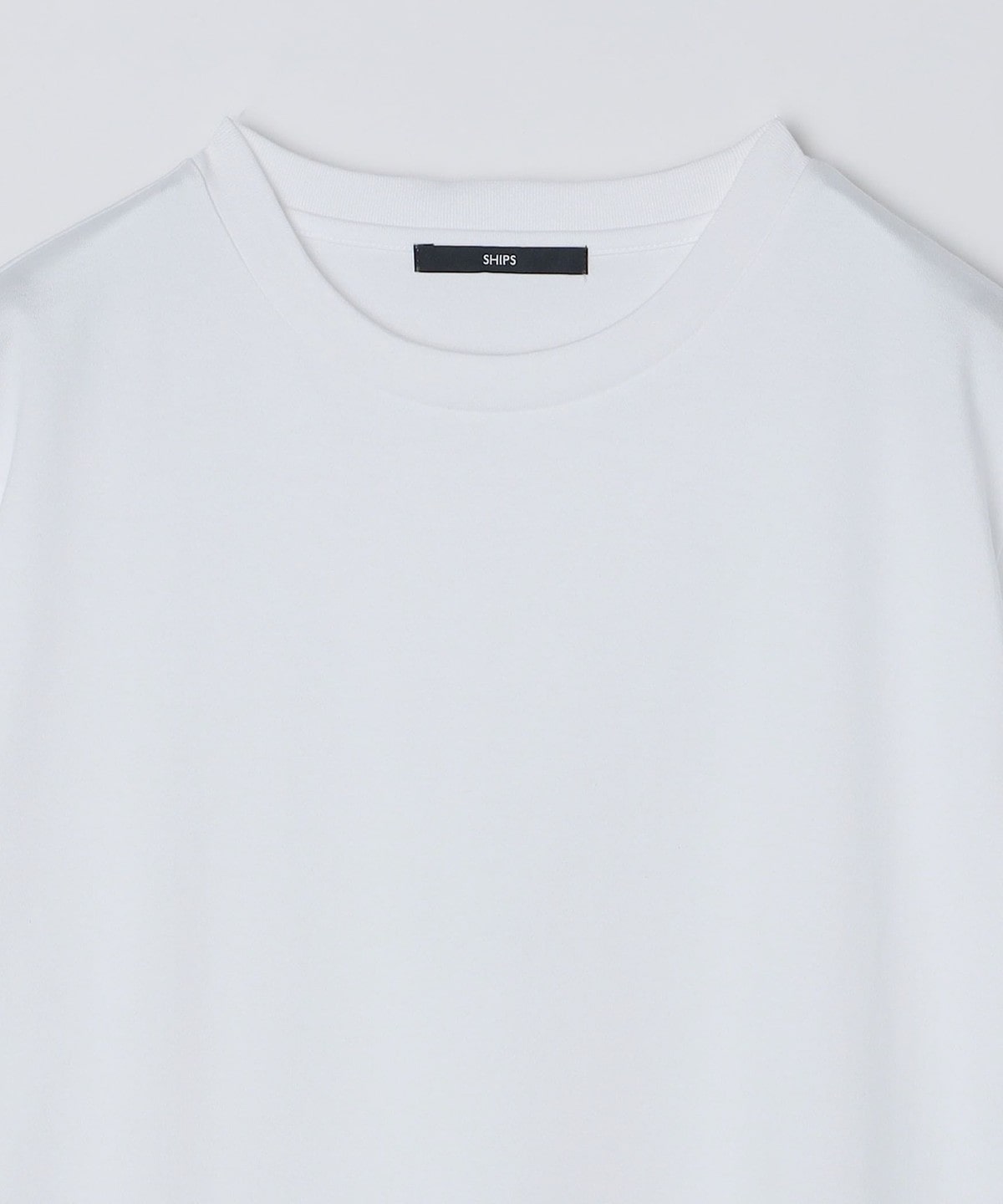SHIPS:〈抗菌加工〉コットン クルーネック Tシャツ
