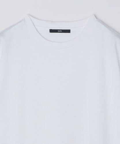 SHIPS:〈抗菌加工〉コットン クルーネック Tシャツ