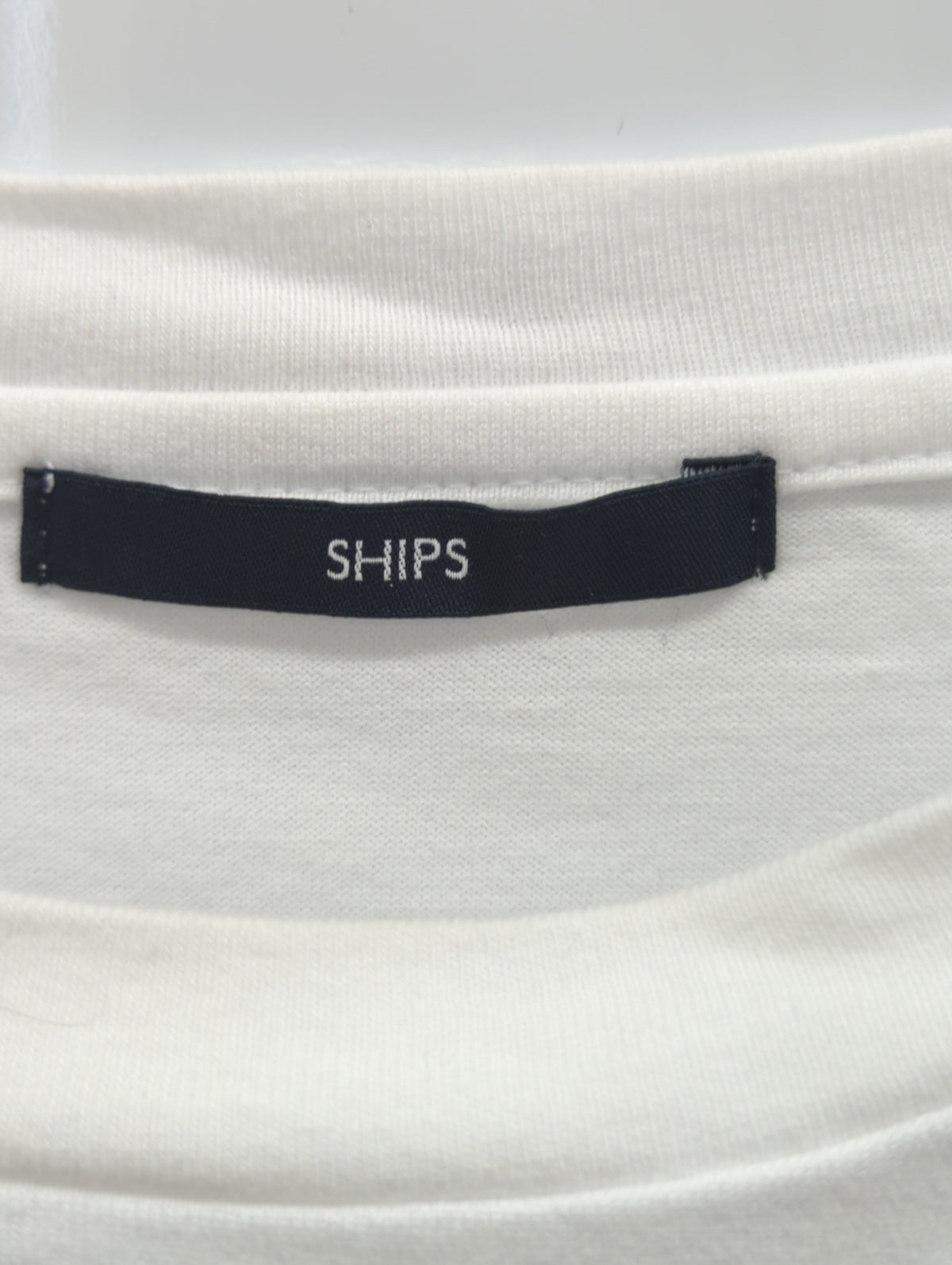 SHIPS:〈抗菌加工〉コットン クルーネック Tシャツ