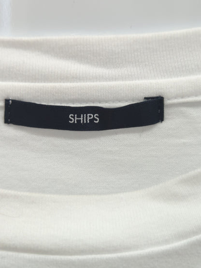 SHIPS:〈抗菌加工〉コットン クルーネック Tシャツ