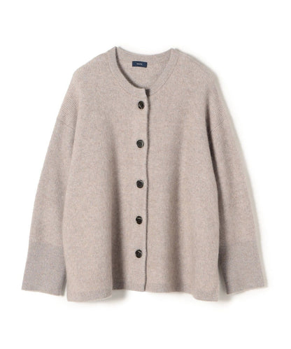 〈手洗い可能〉へアリークルーネックカーディガン