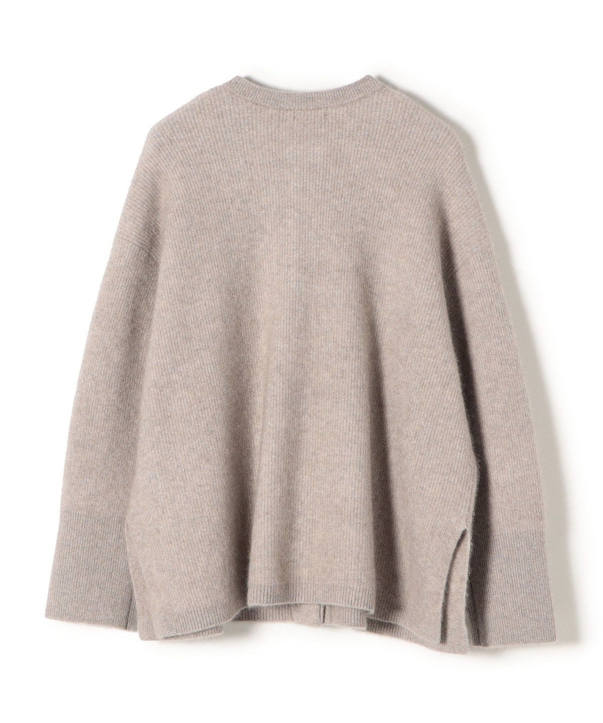 〈手洗い可能〉へアリークルーネックカーディガン