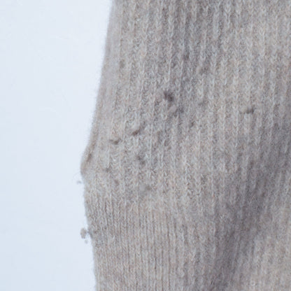 〈手洗い可能〉へアリークルーネックカーディガン