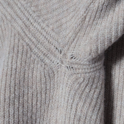 〈手洗い可能〉へアリークルーネックカーディガン