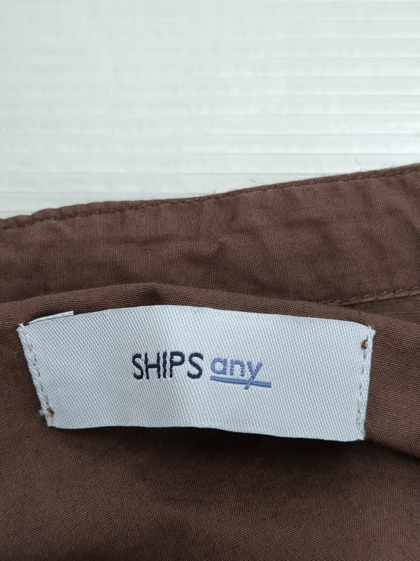 SHIPS any:〈洗濯機可能〉ポプリン ステッチ ノーカラー シャツ ブルゾン