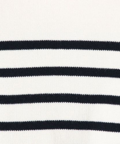 SHIPS any:スクエアボートネックプルオーバー