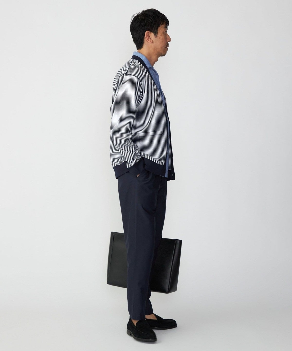 SHIPS:32ゲージ ハイゲージ ライト カーディガン